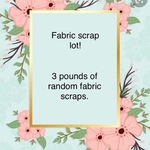 Fabric scrap lot